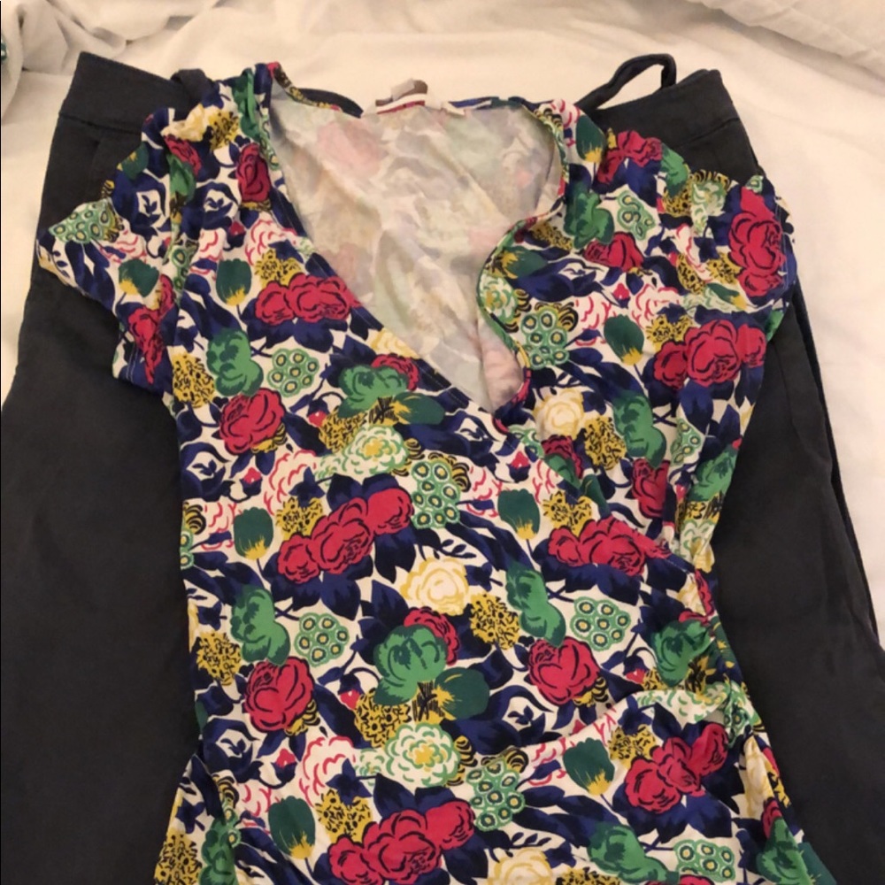 Boden wrap top
